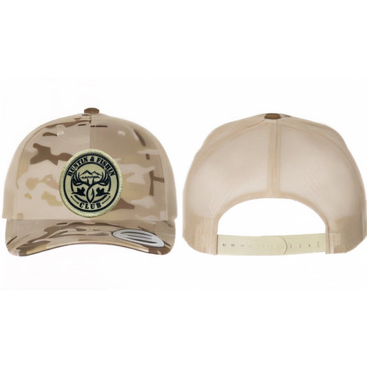 Arid Camo Snap Back HFC Patch Hat