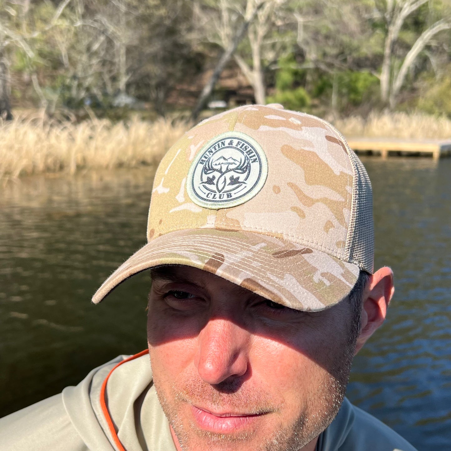 Arid Camo Snap Back HFC Patch Hat